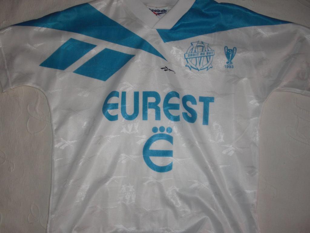 maillot de om domicile 1994-1995 pas cher