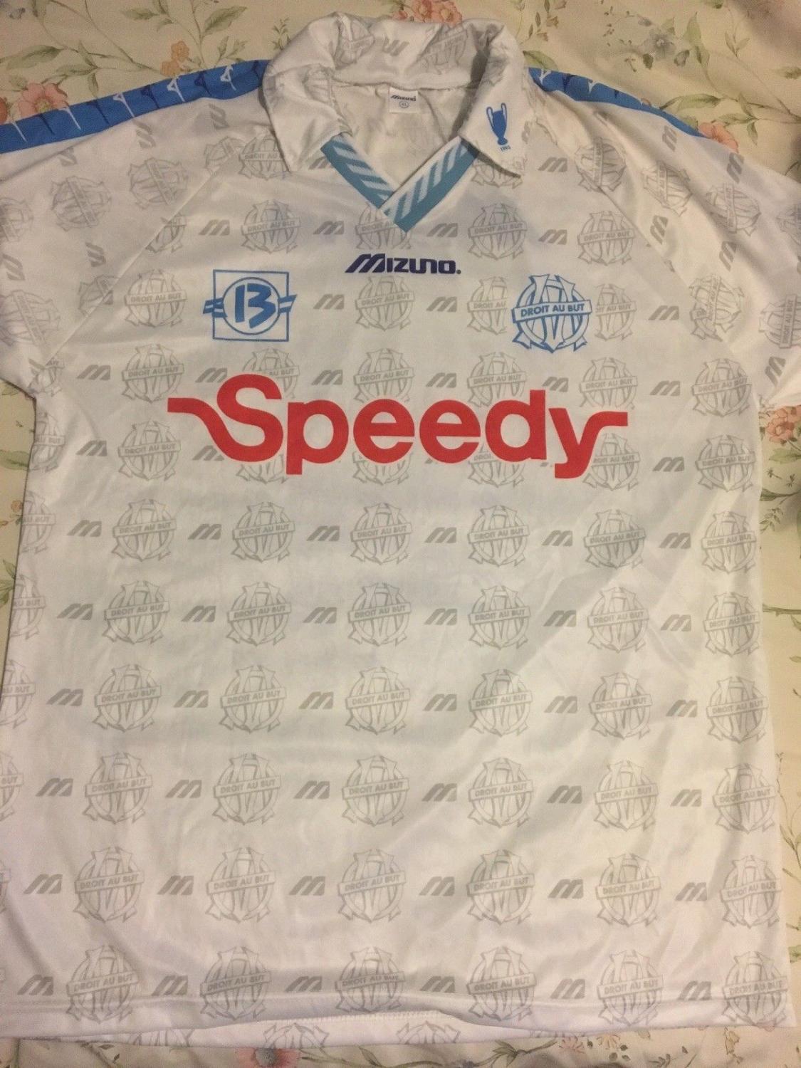 maillot de om domicile 1995-1996 pas cher