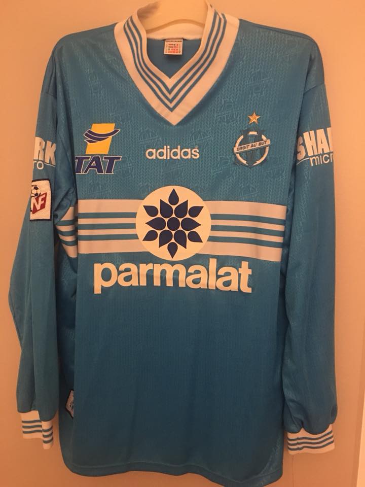 maillot de om exterieur 1996-1997 pas cher