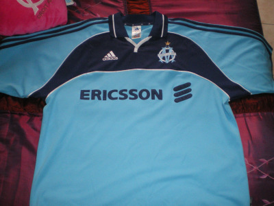 maillot de om exterieur 2000-2001 pas cher