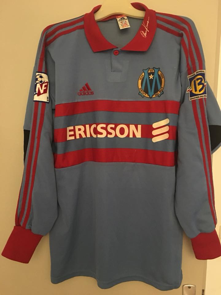 maillot de om gardien 1998-1999 pas cher