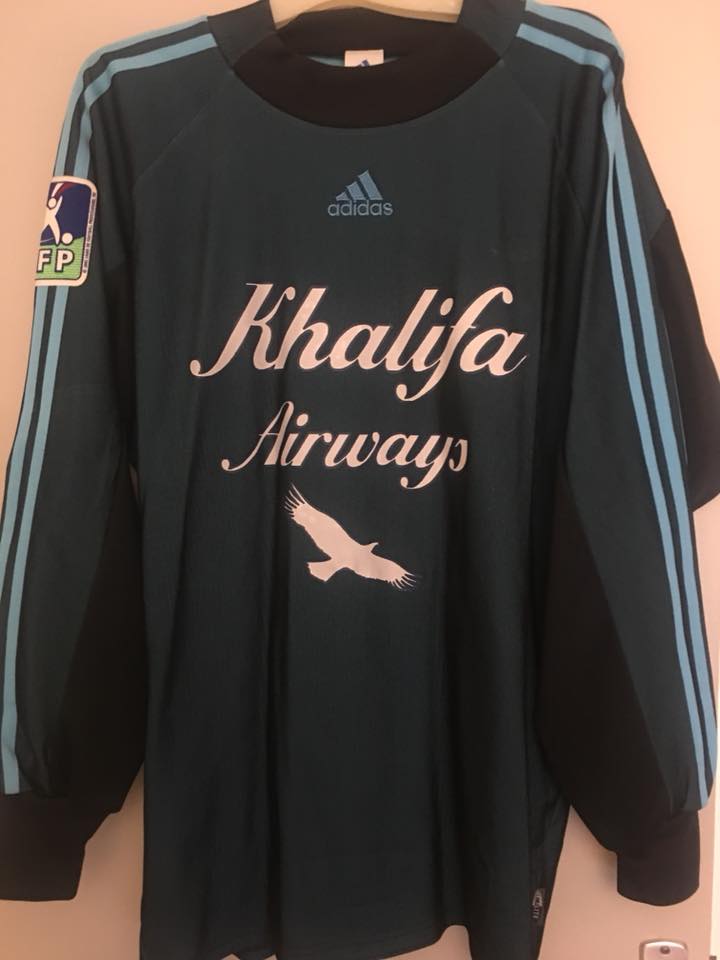 maillot de om gardien 2002-2003 rétro