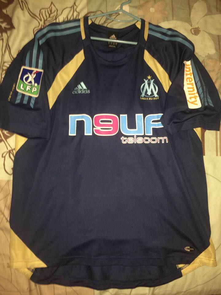 maillot de om gardien 2005-2006 rétro