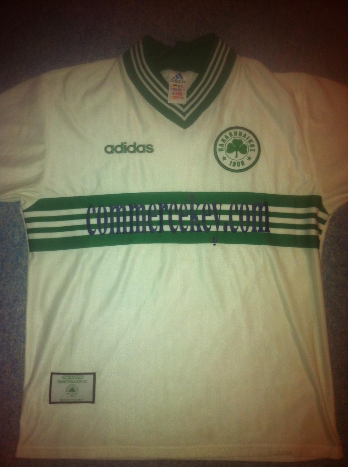 maillot de panathinaikos exterieur 1999 rétro