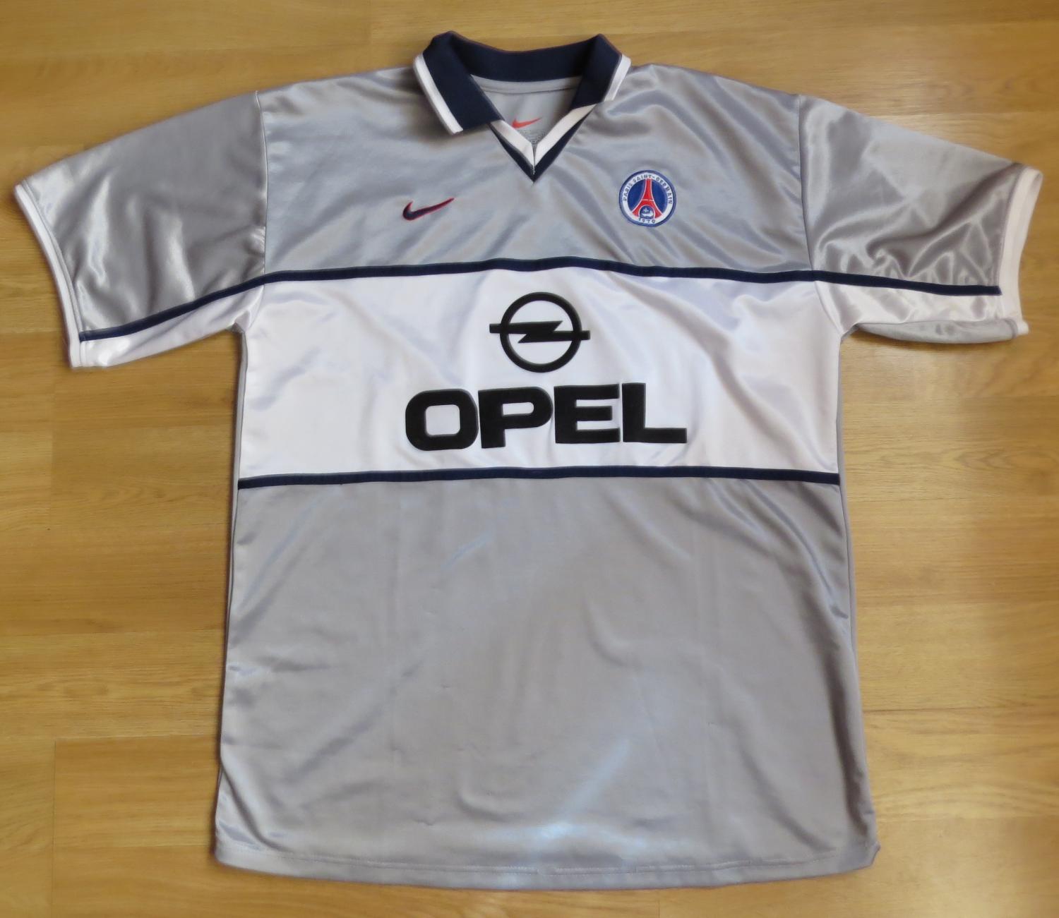 maillot de psg exterieur 2000-2001 pas cher