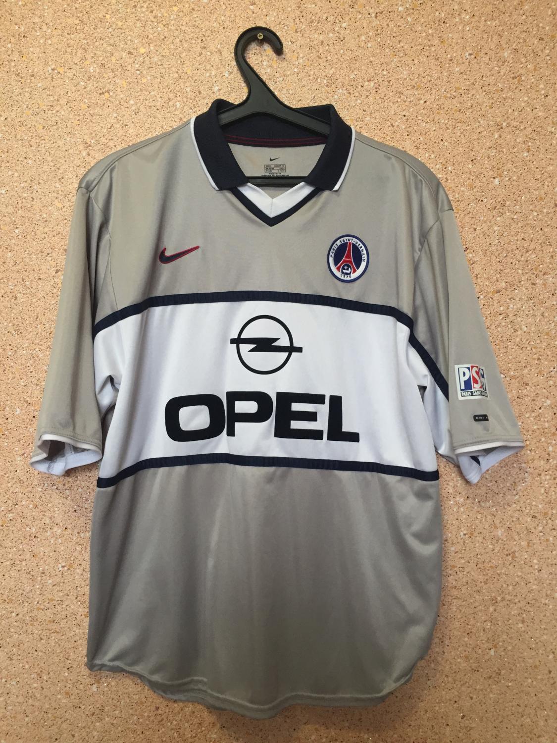 maillot de psg exterieur 2002-2003 pas cher