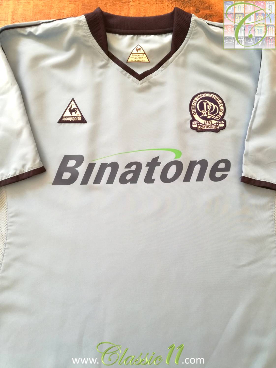 maillot de qpr exterieur 2004-2005 rétro