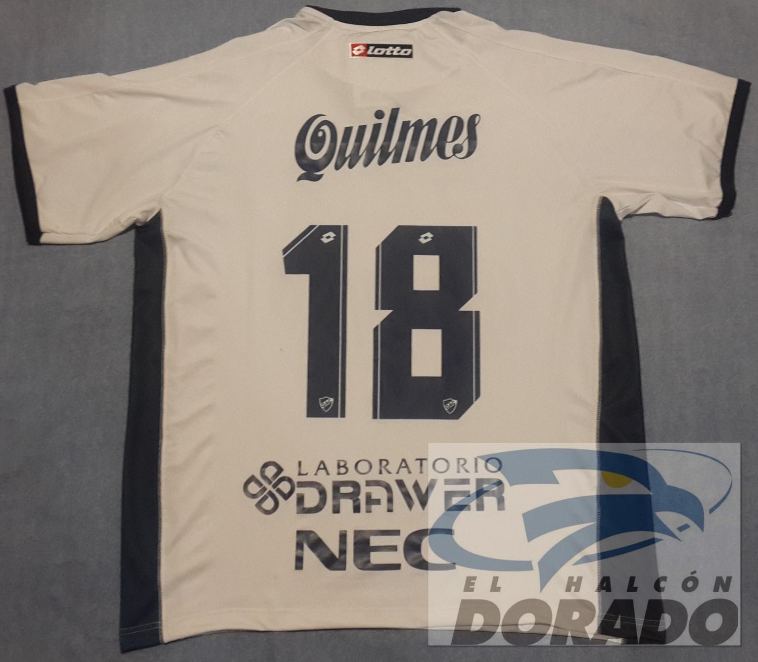 maillot de quilmes ac domicile 2015 rétro