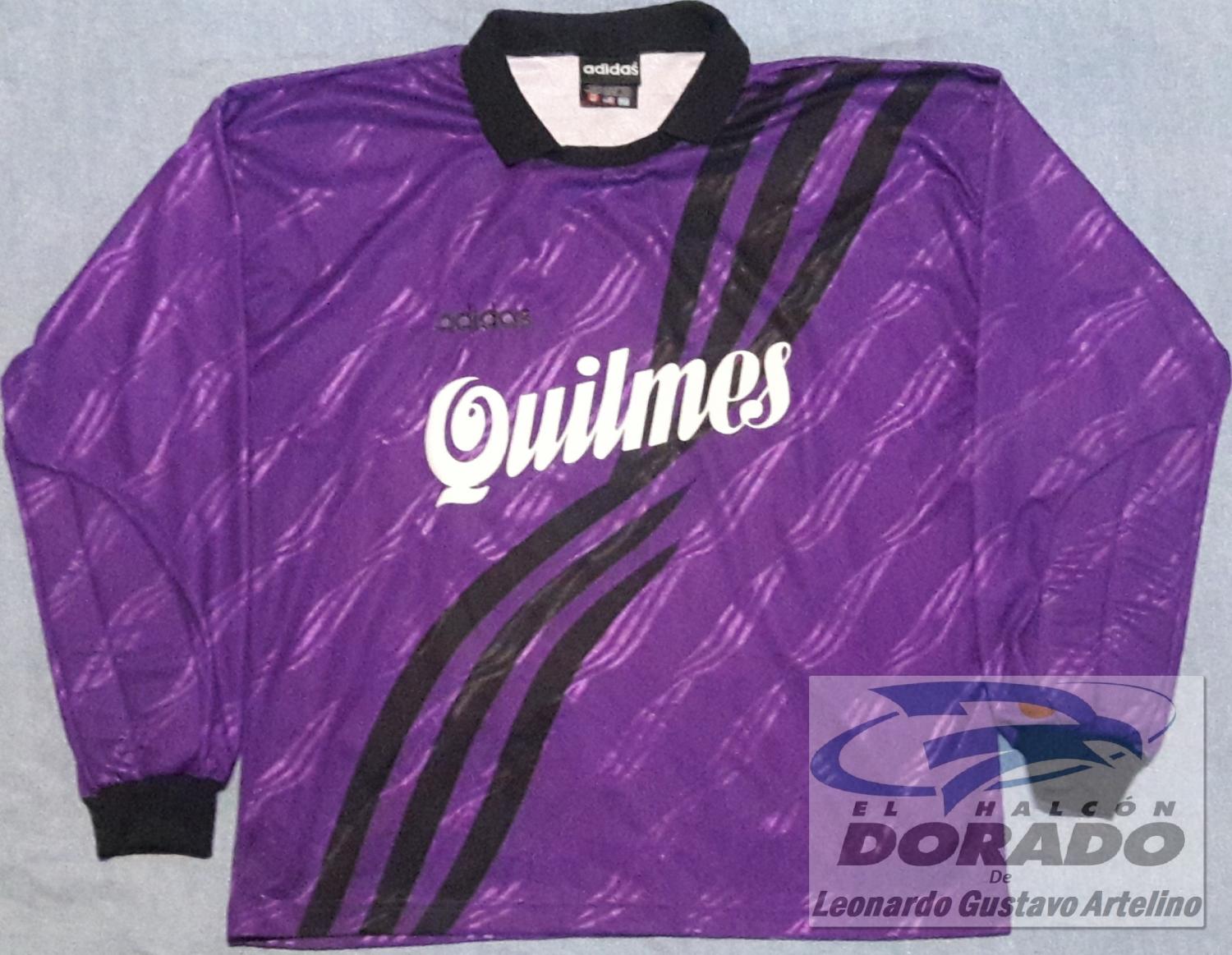 maillot de quilmes ac gardien 1996-1997 rétro