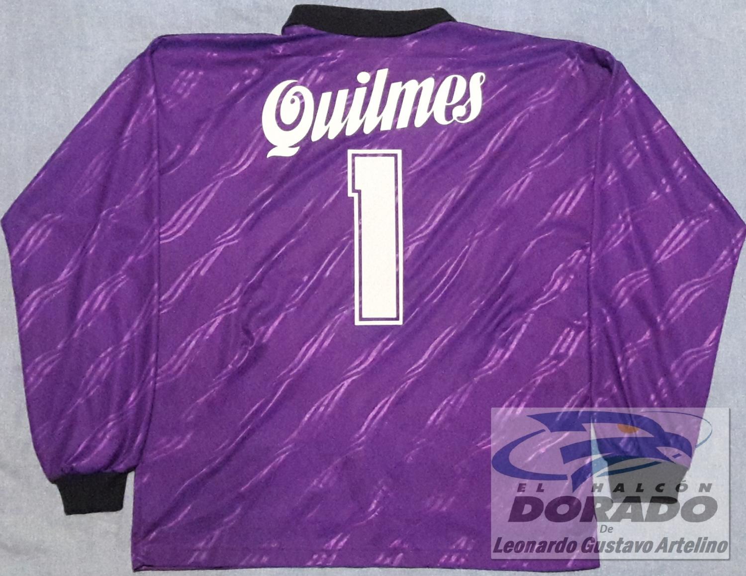 maillot de quilmes ac gardien 1996-1997 rétro