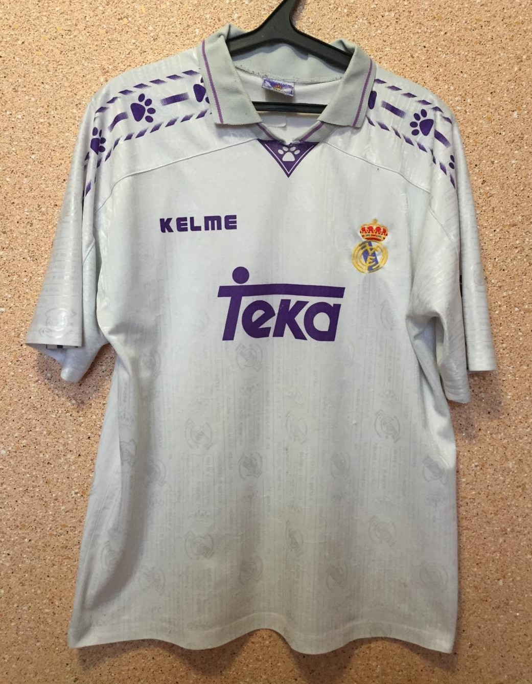 maillot de real madrid domicile 1996-1997 rétro