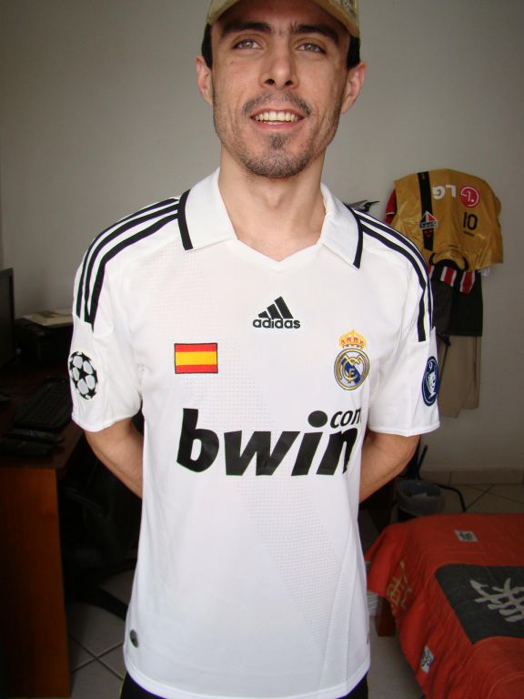 maillot de real madrid domicile 2008-2009 pas cher