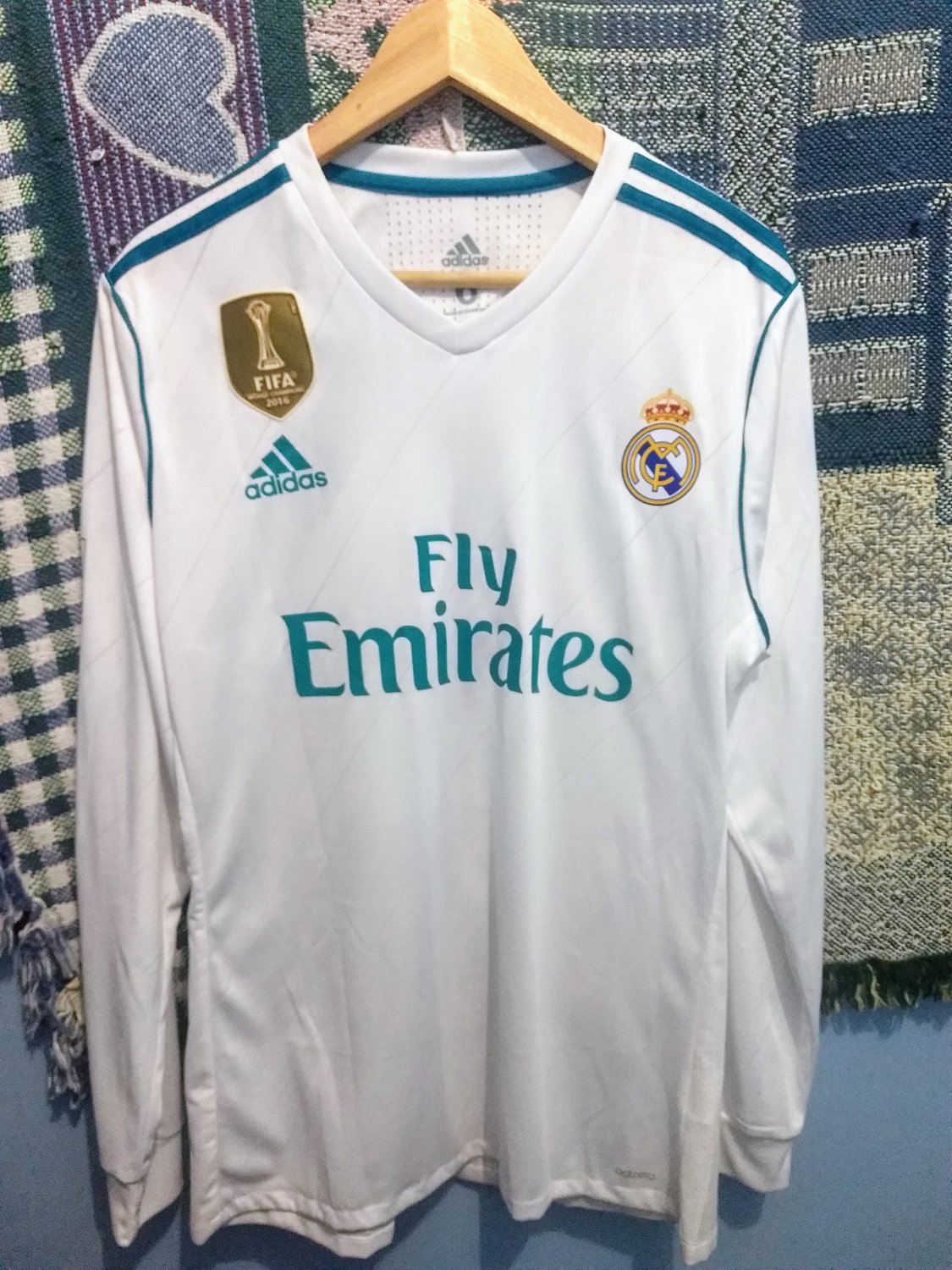 maillot de real madrid domicile 2017-2018 rétro