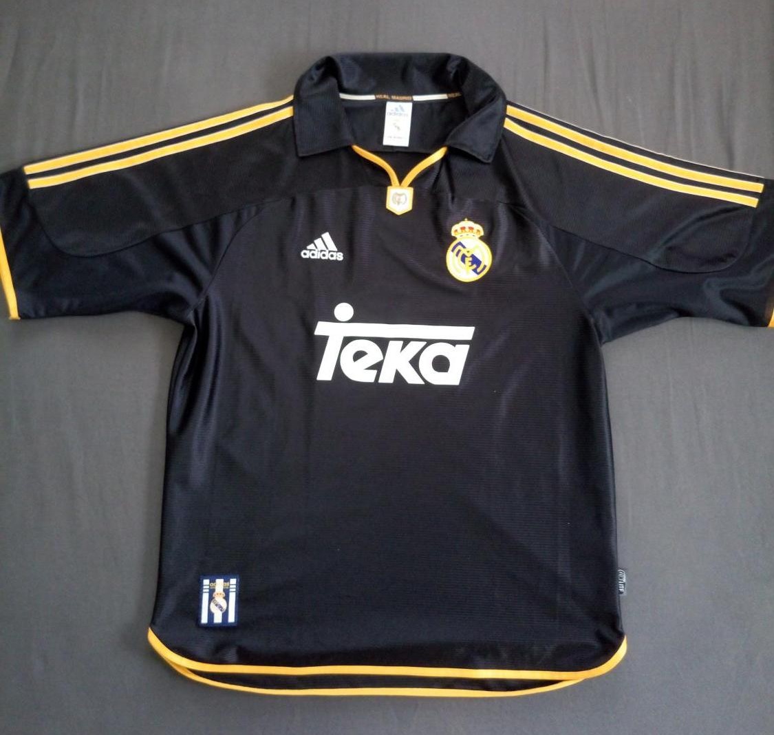 maillot de real madrid exterieur 1999-2001 rétro