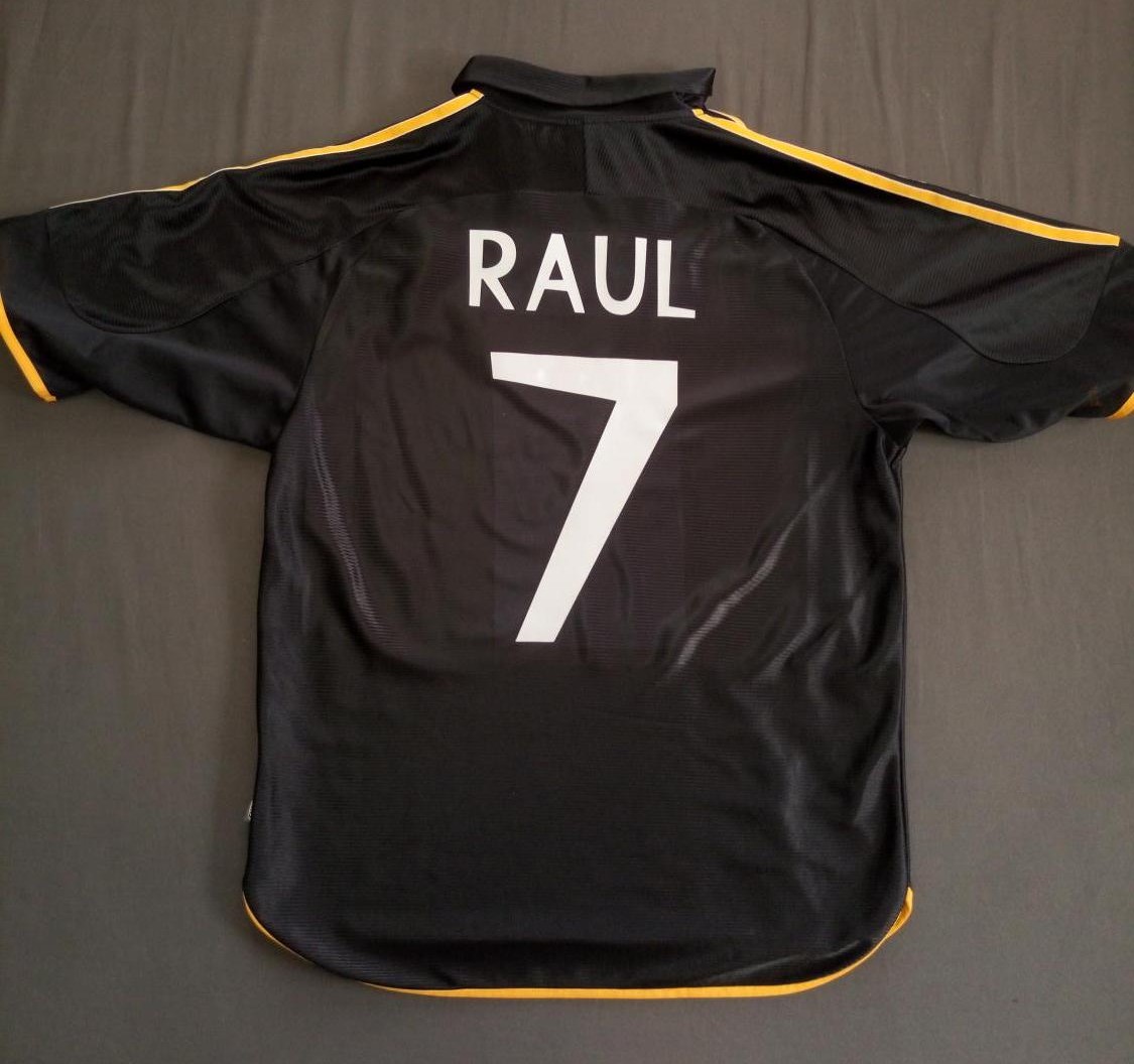 maillot de real madrid exterieur 1999-2001 rétro