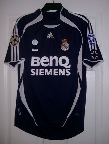 maillot de real madrid exterieur 2006-2007 pas cher