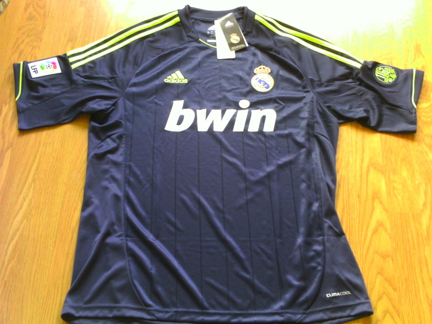 maillot de real madrid exterieur 2012-2013 pas cher