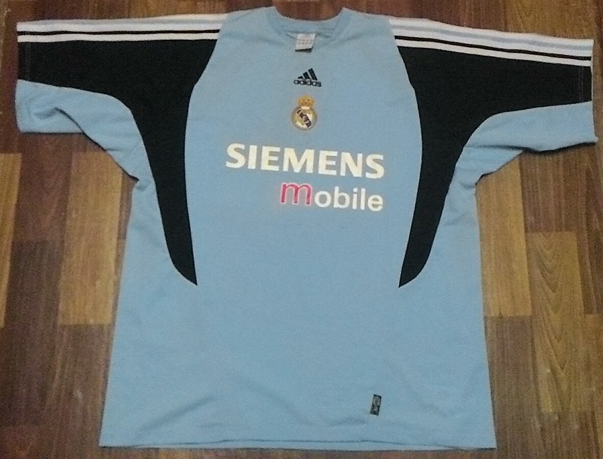 maillot de real madrid gardien 2003-2004 pas cher