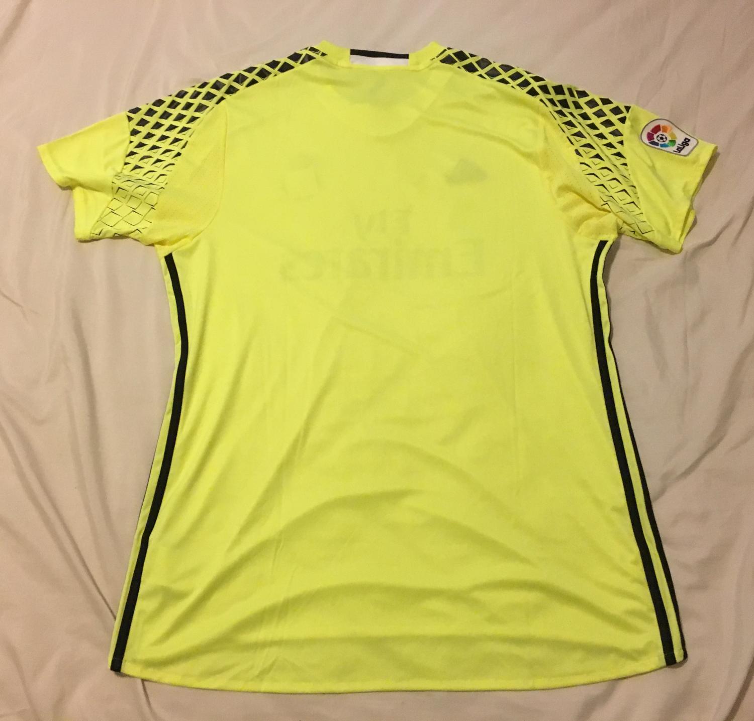 maillot de real madrid gardien 2016-2017 rétro