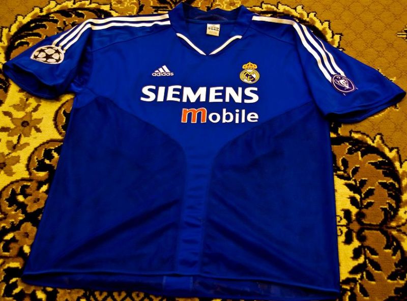 maillot de real madrid third 2004-2005 pas cher