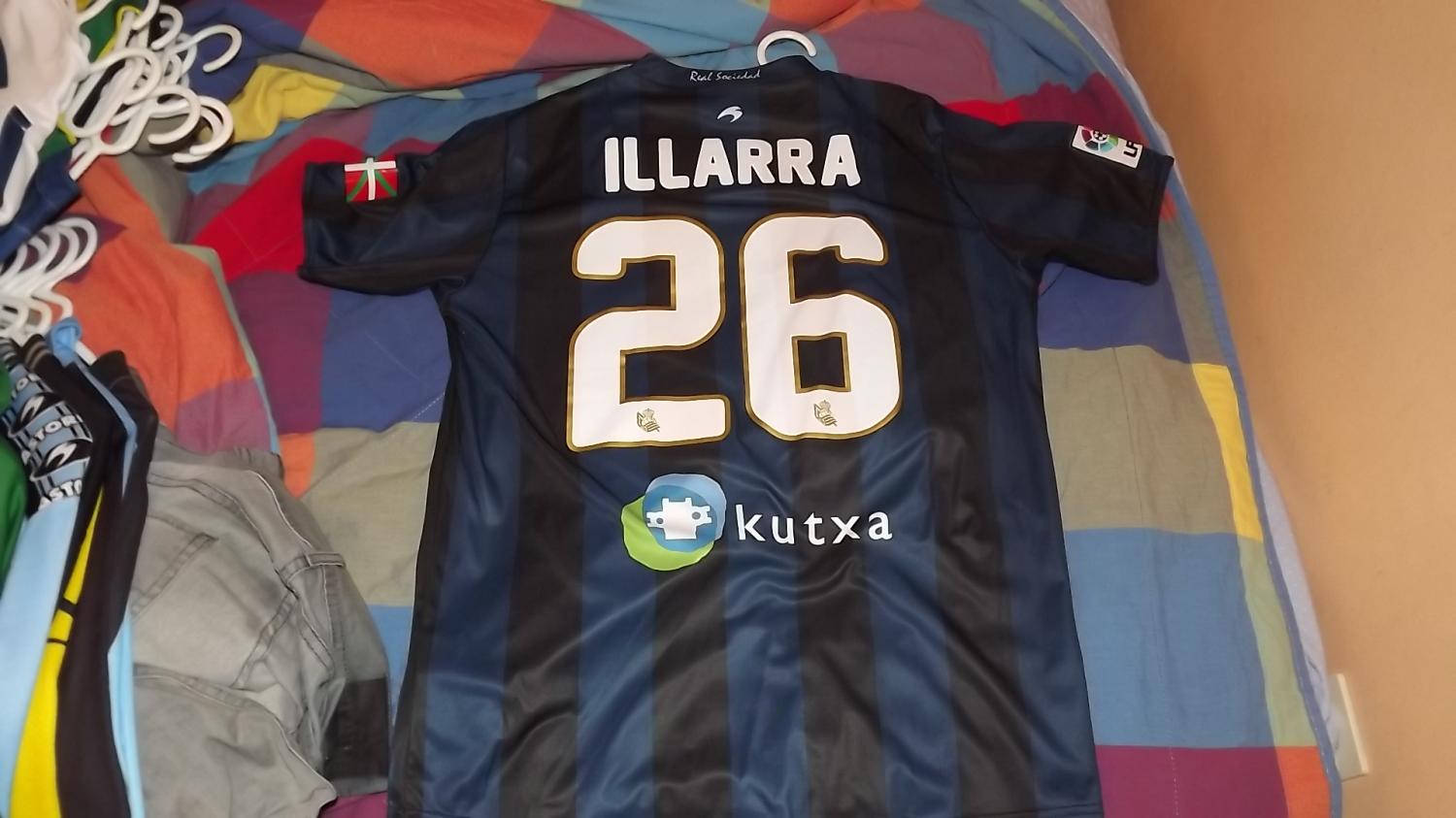 maillot de real sociedad exterieur 2010-2011 rétro