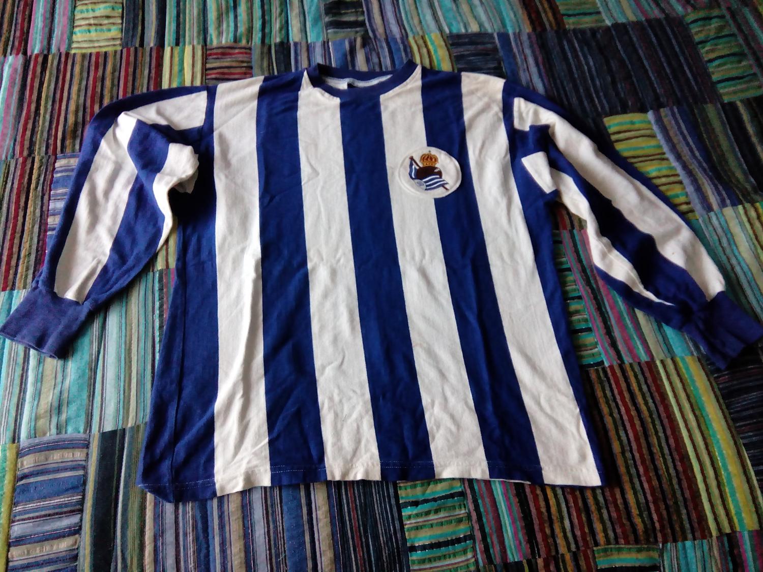 maillot de real sociedad réplique 1960-1965 rétro