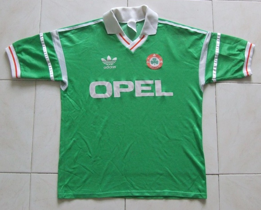 maillot de république d'irlande domicile 1988-1992 pas cher