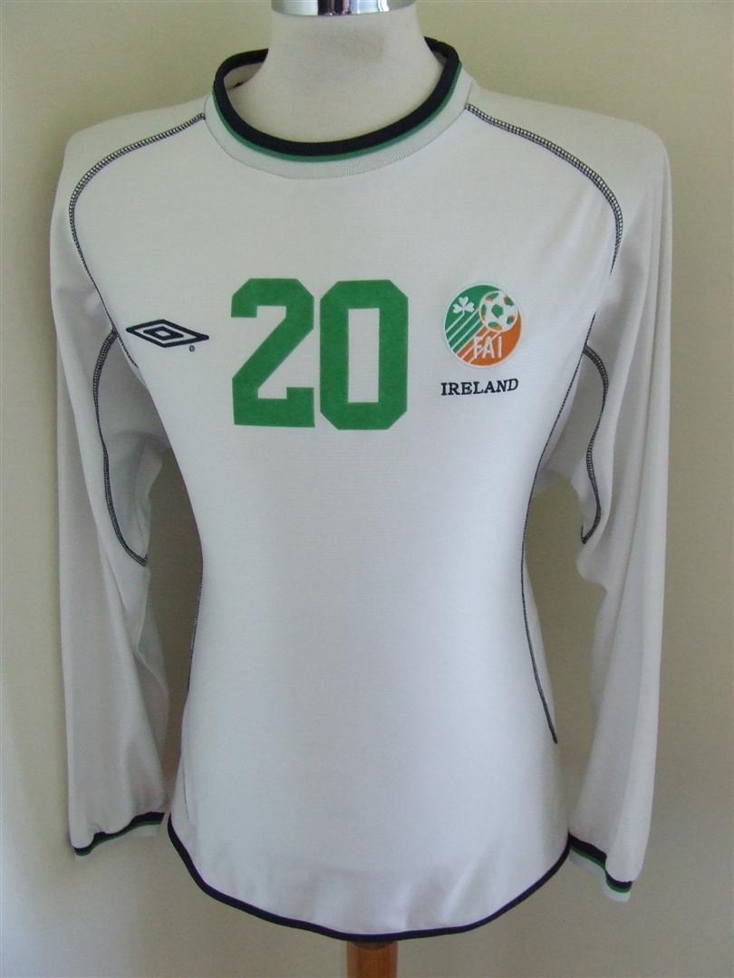 maillot de république d'irlande exterieur 2001-2002 pas cher