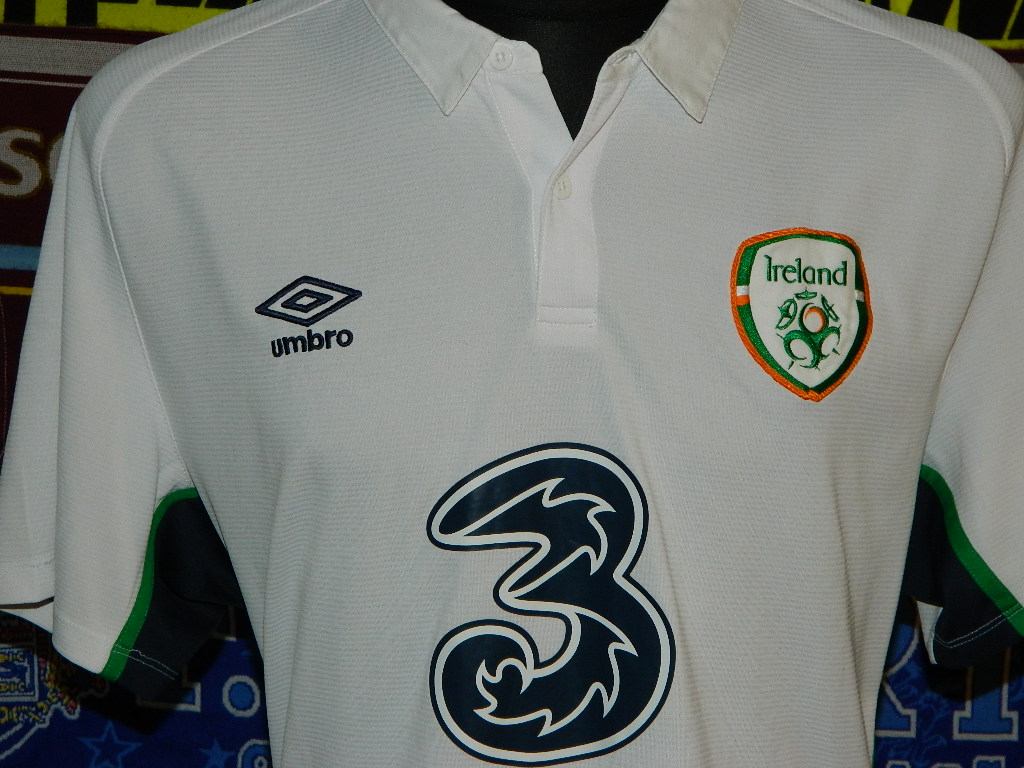 maillot de république d\'irlande exterieur 2016-2017 rétro