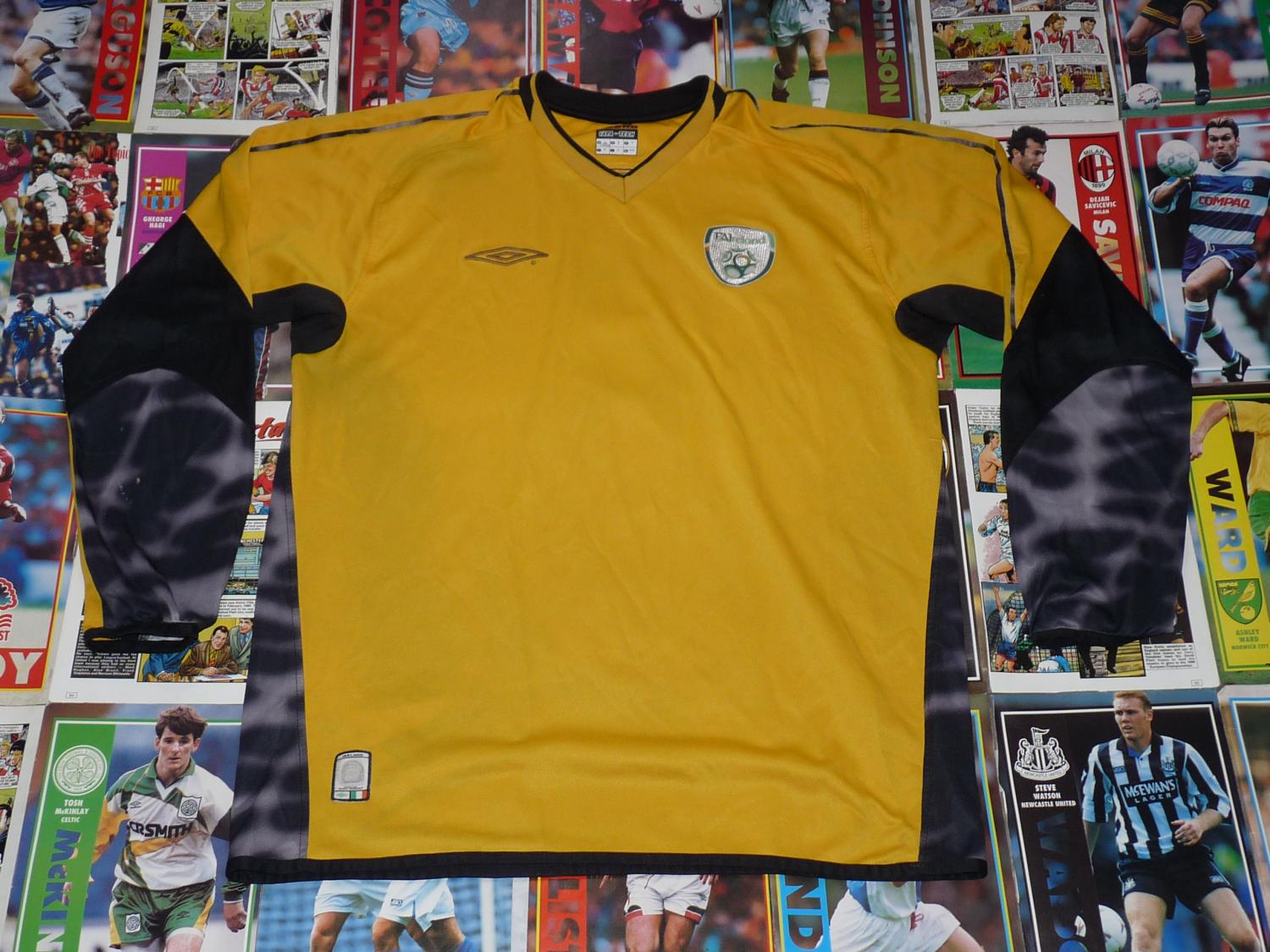 maillot de république d'irlande gardien 2003-2004 pas cher