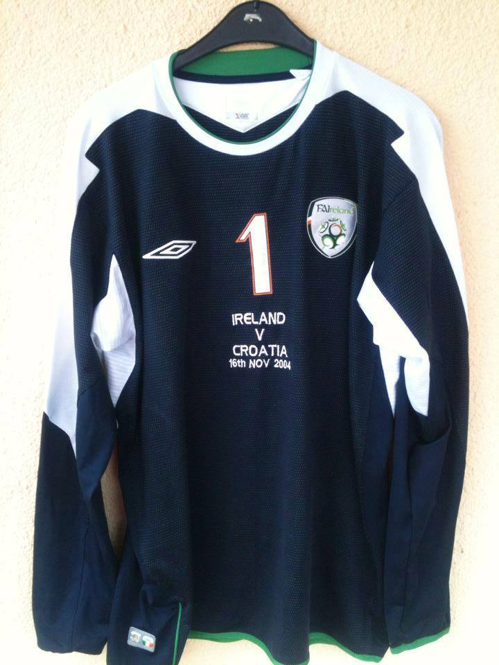 maillot de république d'irlande gardien 2004-2006 pas cher