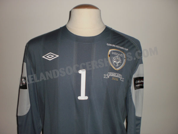 maillot de république d'irlande gardien 2010-2011 rétro