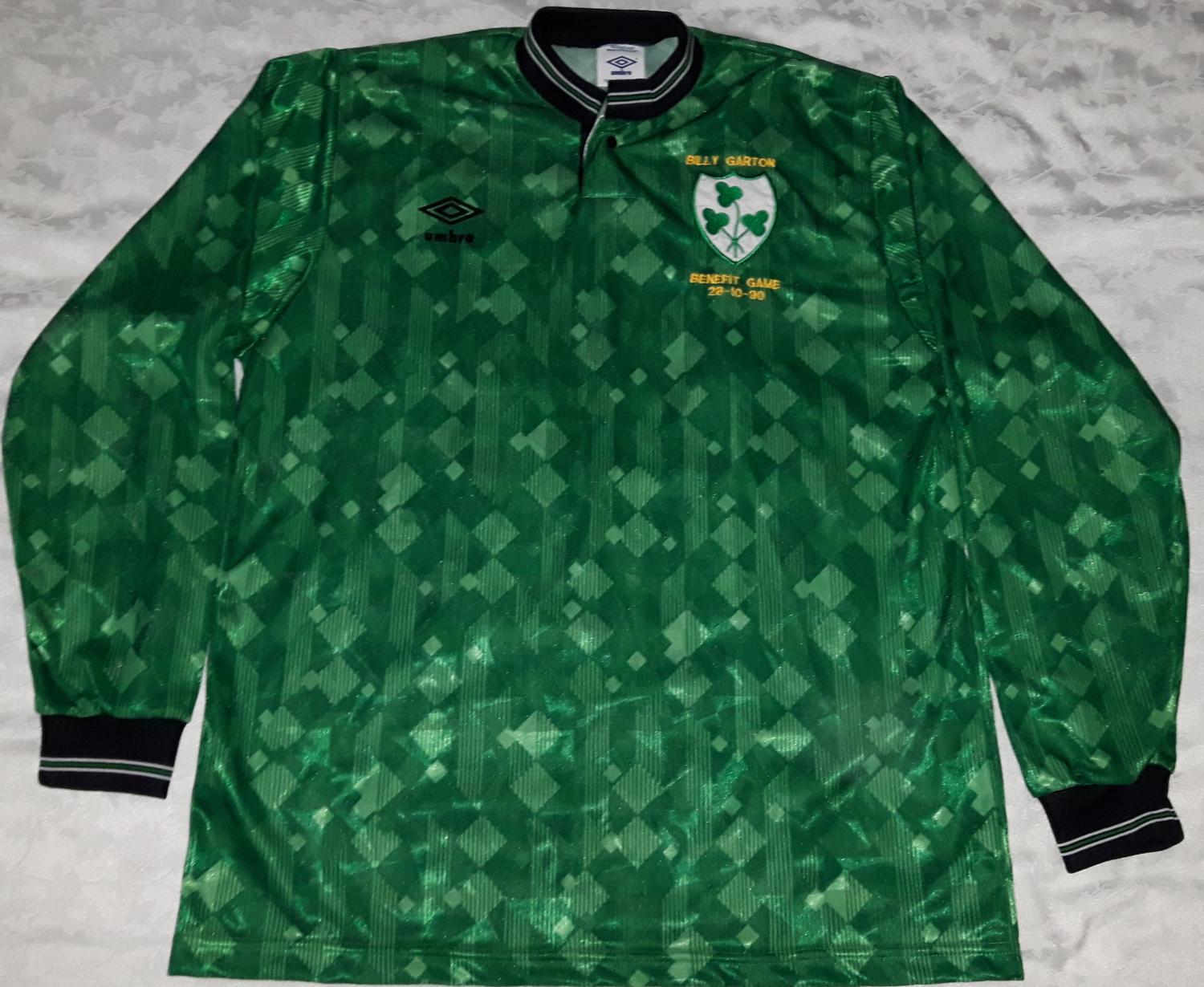 maillot de république d'irlande particulier 1990 pas cher