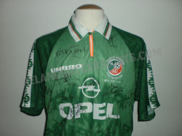 maillot de république d'irlande particulier 1997-1998 pas cher