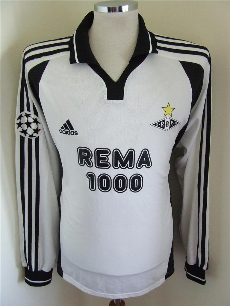 maillot de rosenborg bk réplique 2001-2002 pas cher