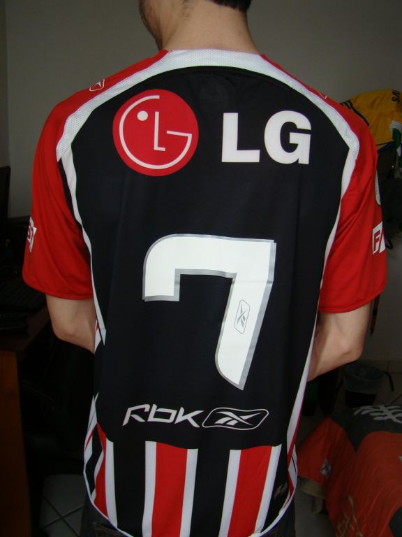 maillot de são paulo fc exterieur 2008 rétro