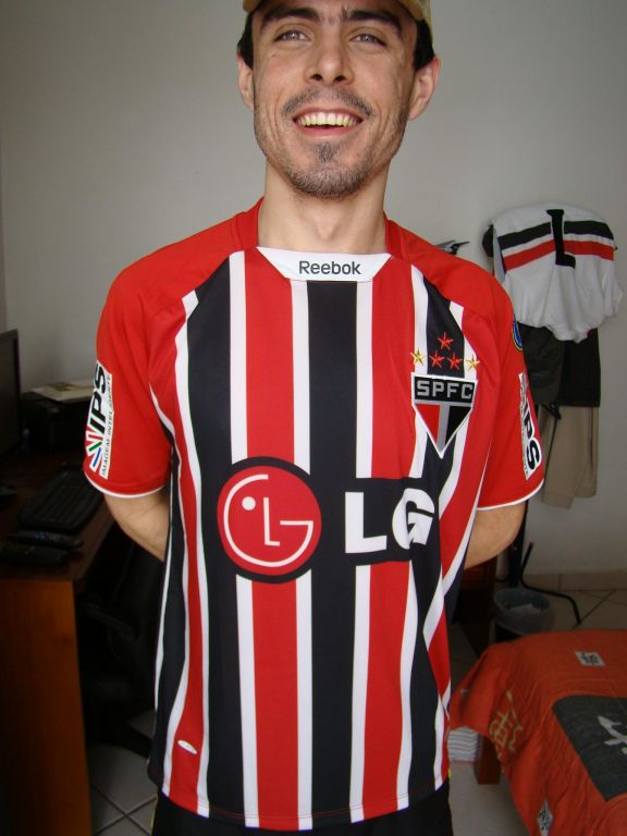 maillot de são paulo fc exterieur 2009 rétro