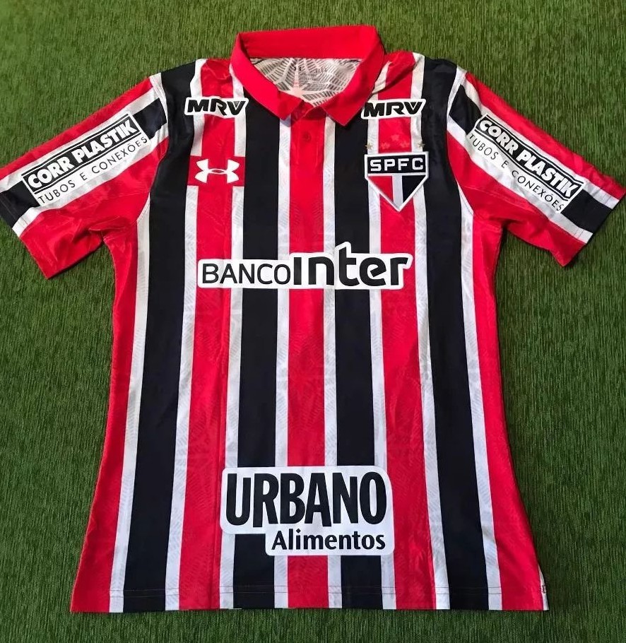 maillot de são paulo fc exterieur 2016-2017 rétro