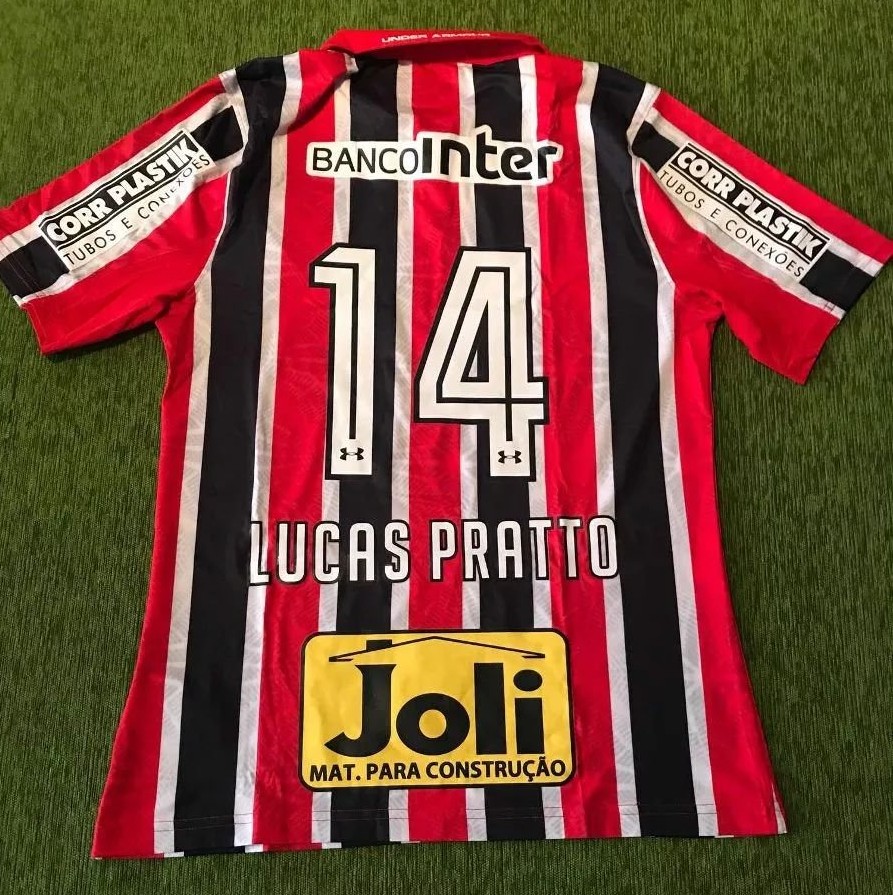 maillot de são paulo fc exterieur 2016-2017 rétro