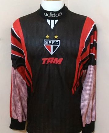 maillot de são paulo fc gardien 1996 rétro