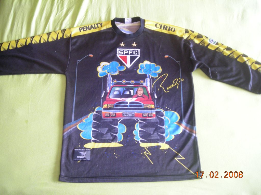 maillot de são paulo fc gardien 2000 rétro