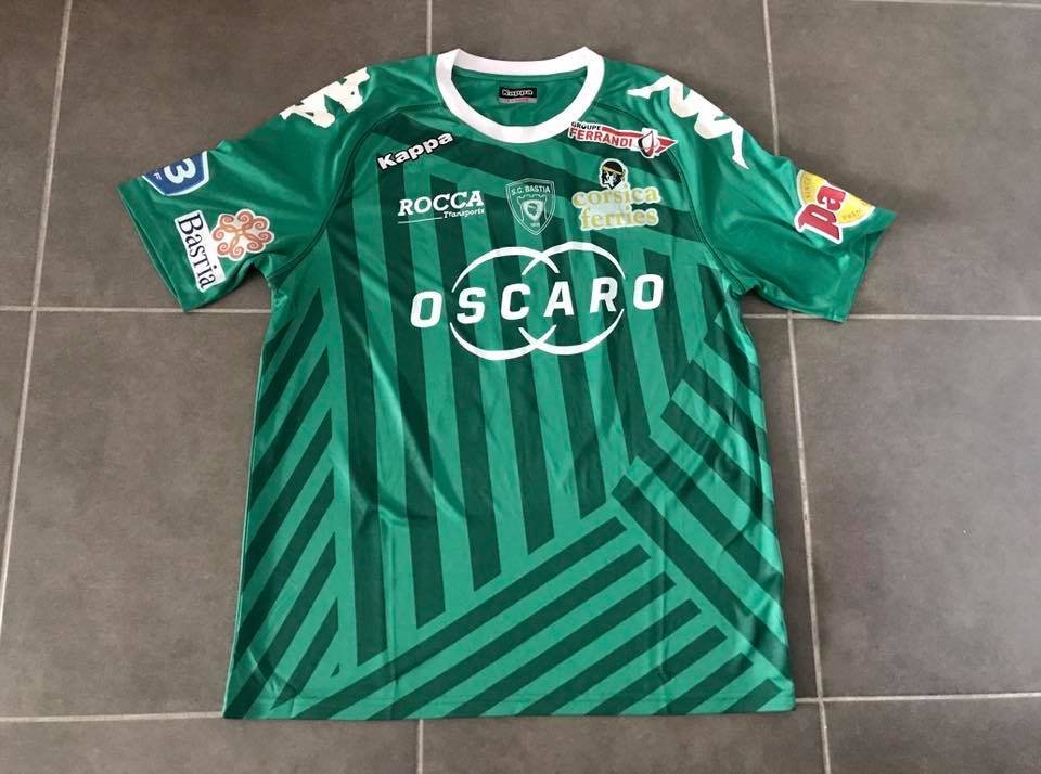 maillot de sc bastia gardien 2018-2019 rétro