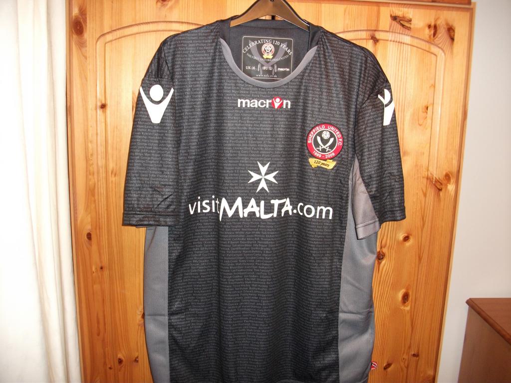 maillot de sheffield united particulier 2009-2010 rétro