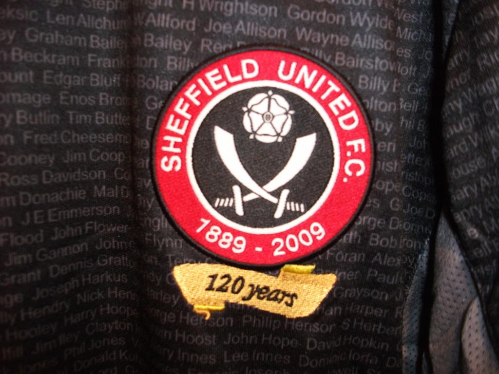 maillot de sheffield united particulier 2009-2010 rétro