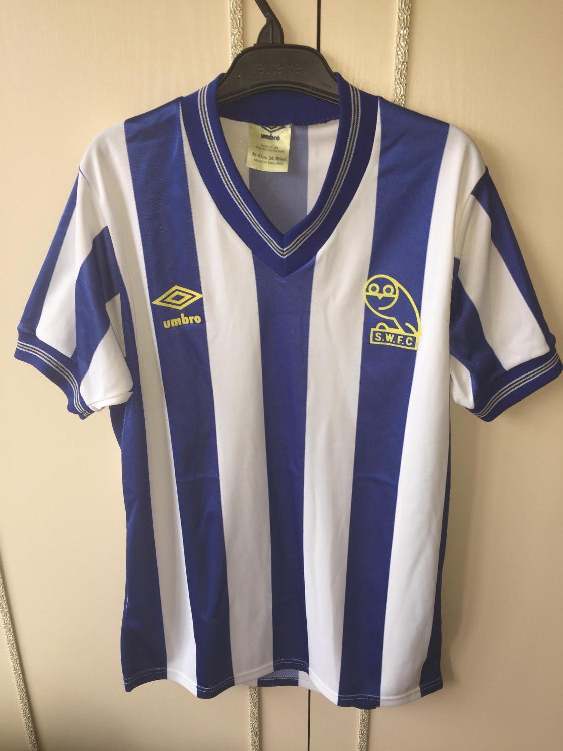 maillot de sheffield wednesday domicile 1984-1987 pas cher