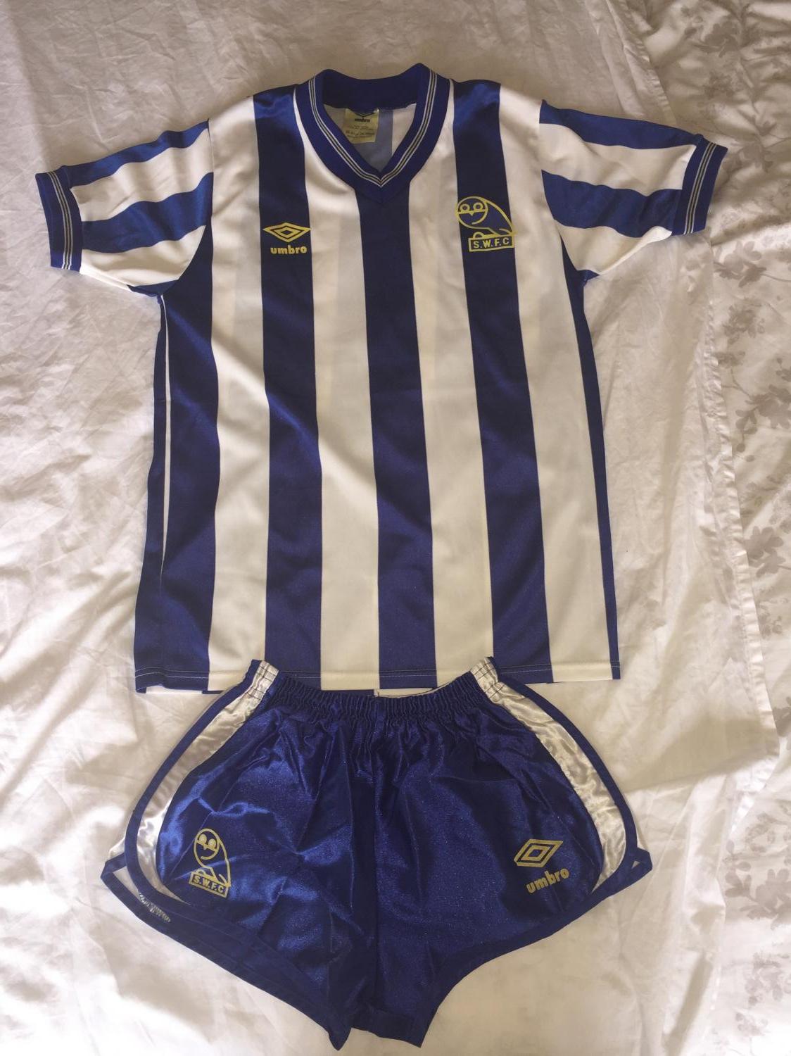 maillot de sheffield wednesday domicile 1984-1987 pas cher