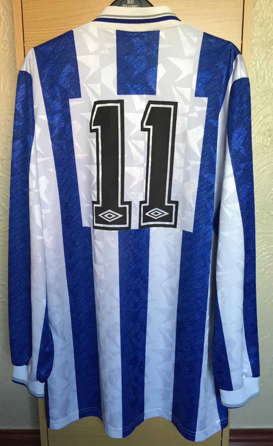 maillot de sheffield wednesday domicile 1989-1991 pas cher