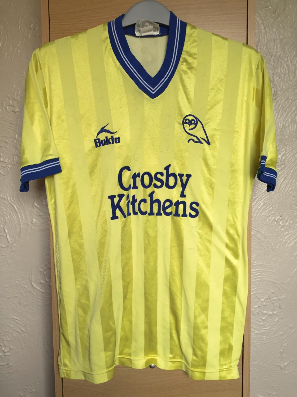 maillot de sheffield wednesday exterieur 1983-1984 pas cher