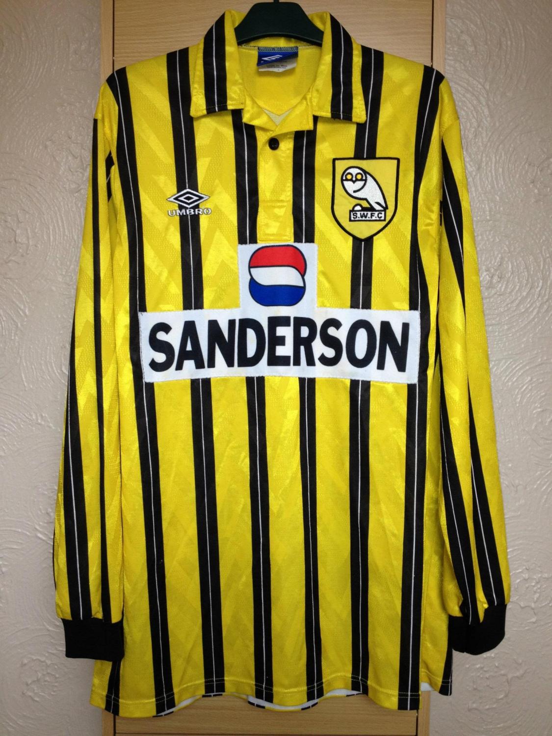 maillot de sheffield wednesday exterieur 1992-1993 pas cher