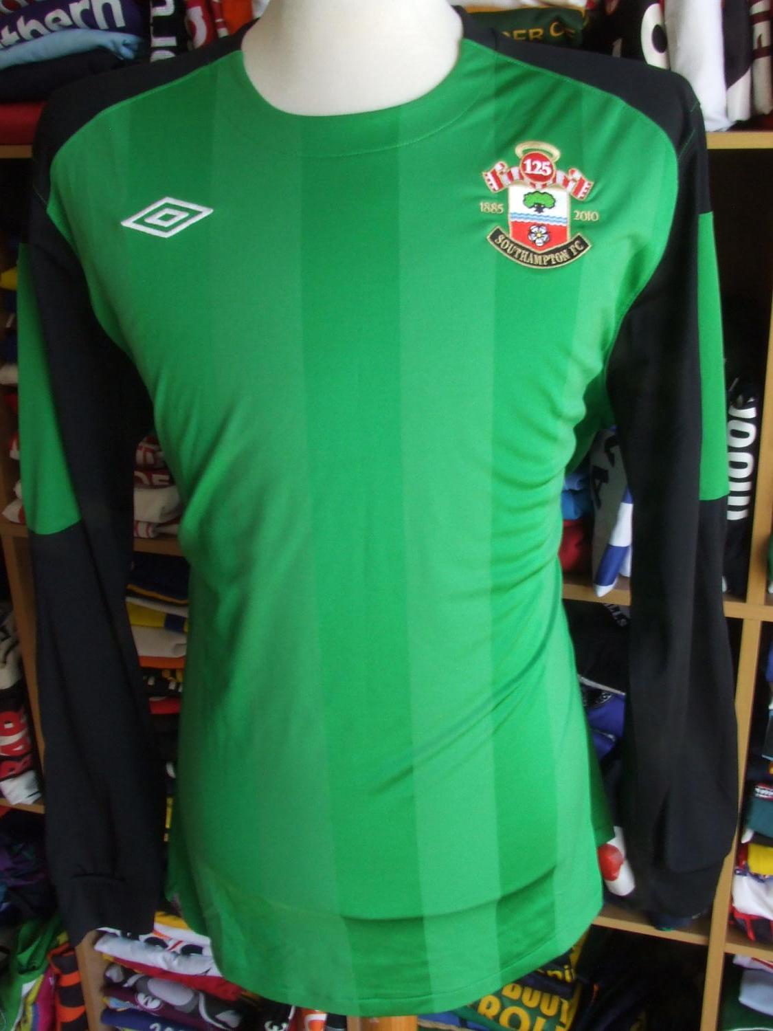 maillot de southampton fc gardien 2010-2011 rétro